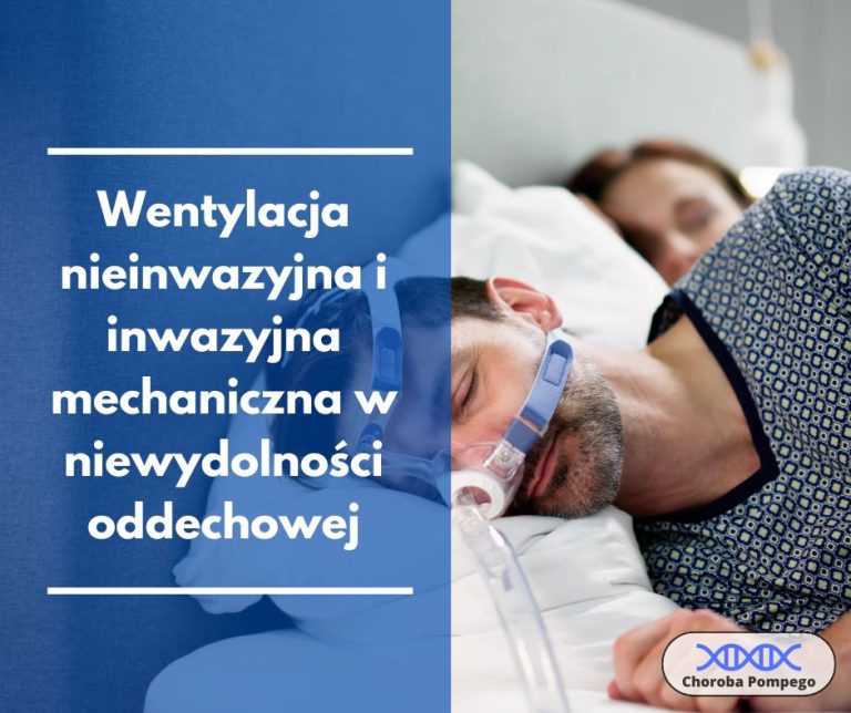 Wentylacja nieinwazyjna i inwazyjna mechaniczna w niewydolności oddechowej